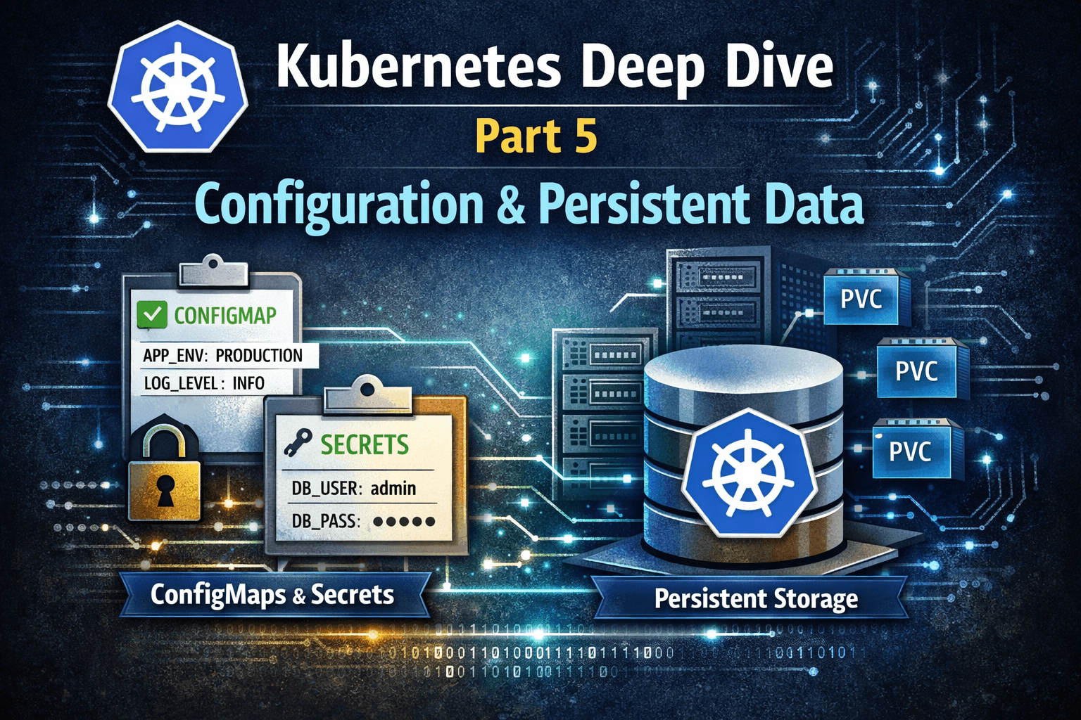 Part 5: Configuration & Persistent Data: Making Kubernetes Enterprise-Ready